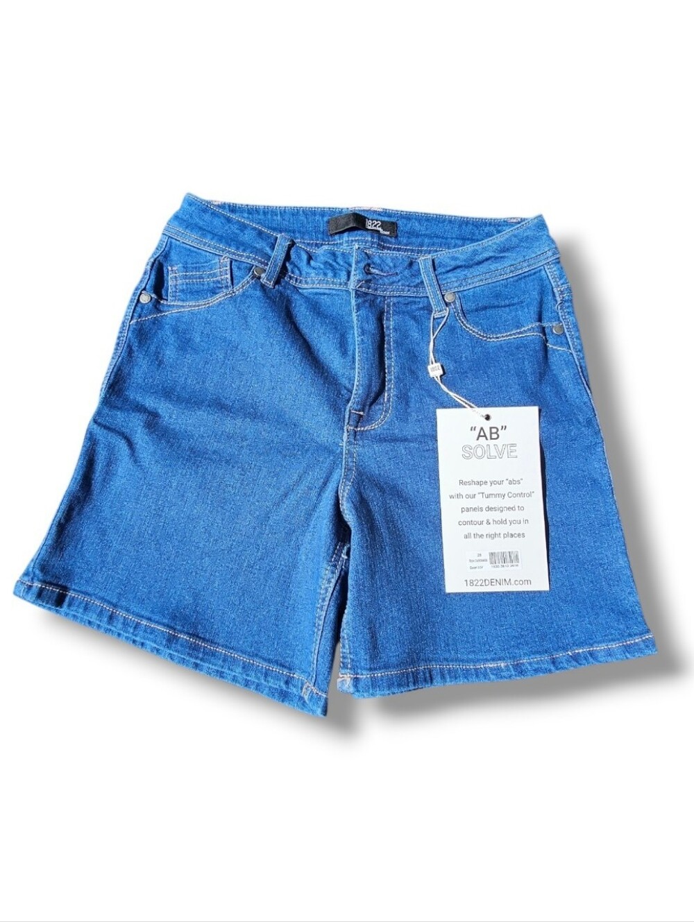 1822 Denim Blue Women's Jean Shorts
